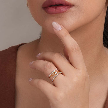 Verve 925 Sterling Silver  Signature Ring