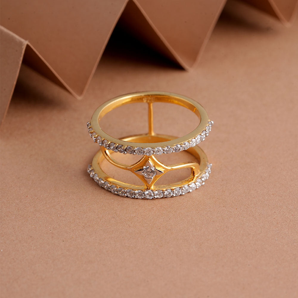 Verve 925 Sterling Silver  Signature Ring