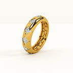 Bonded Stud Signature Ring