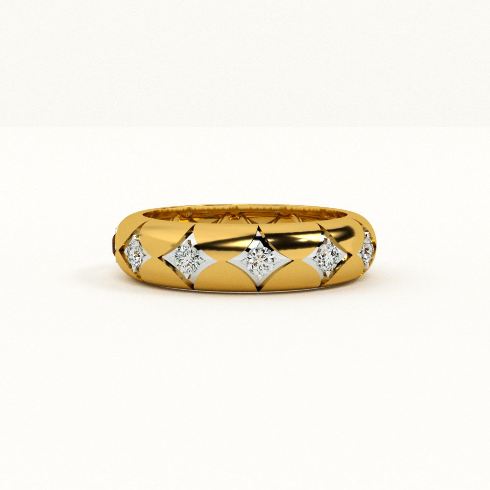 Bonded Stud Signature Ring