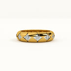 Bonded Stud Signature Ring