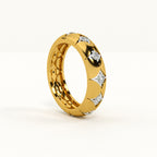 Bonded Stud Signature Ring