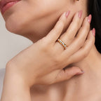 Bonded Stud Signature Ring