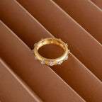 Bonded Stud Signature Ring