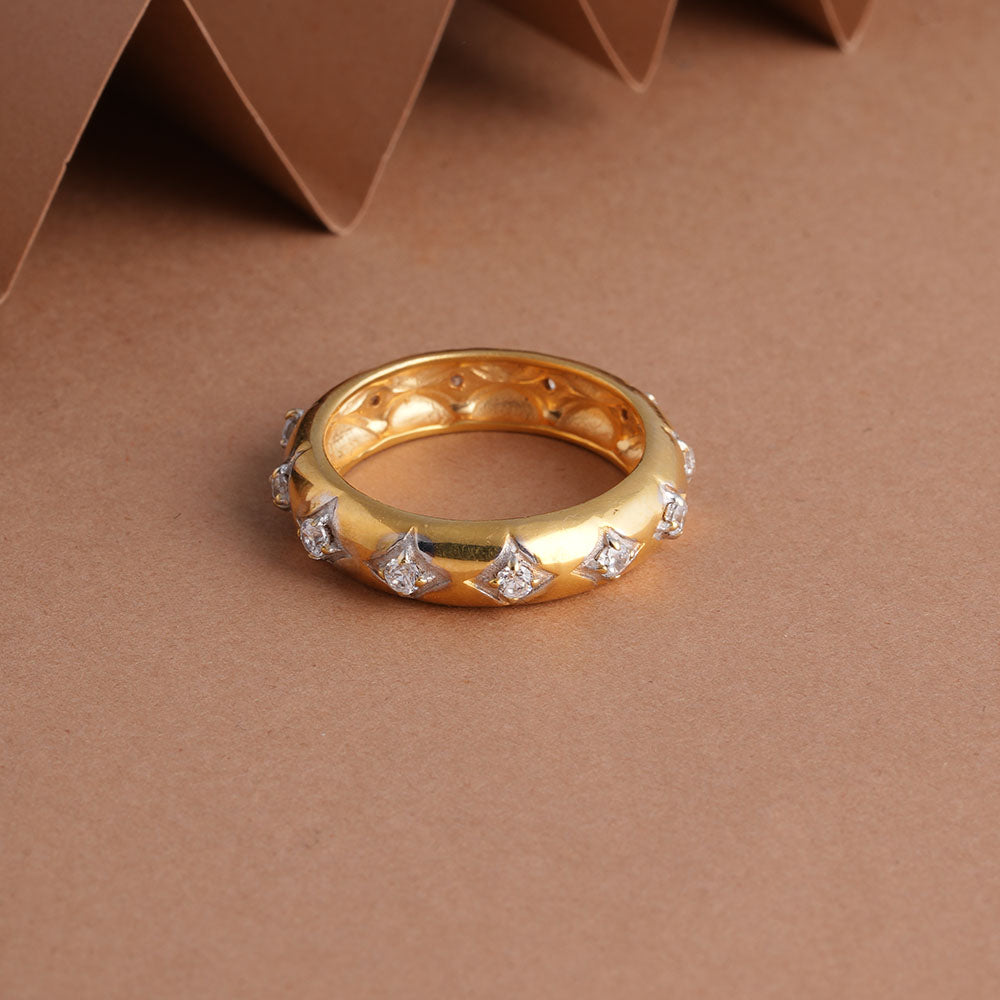 Bonded Stud Signature Ring