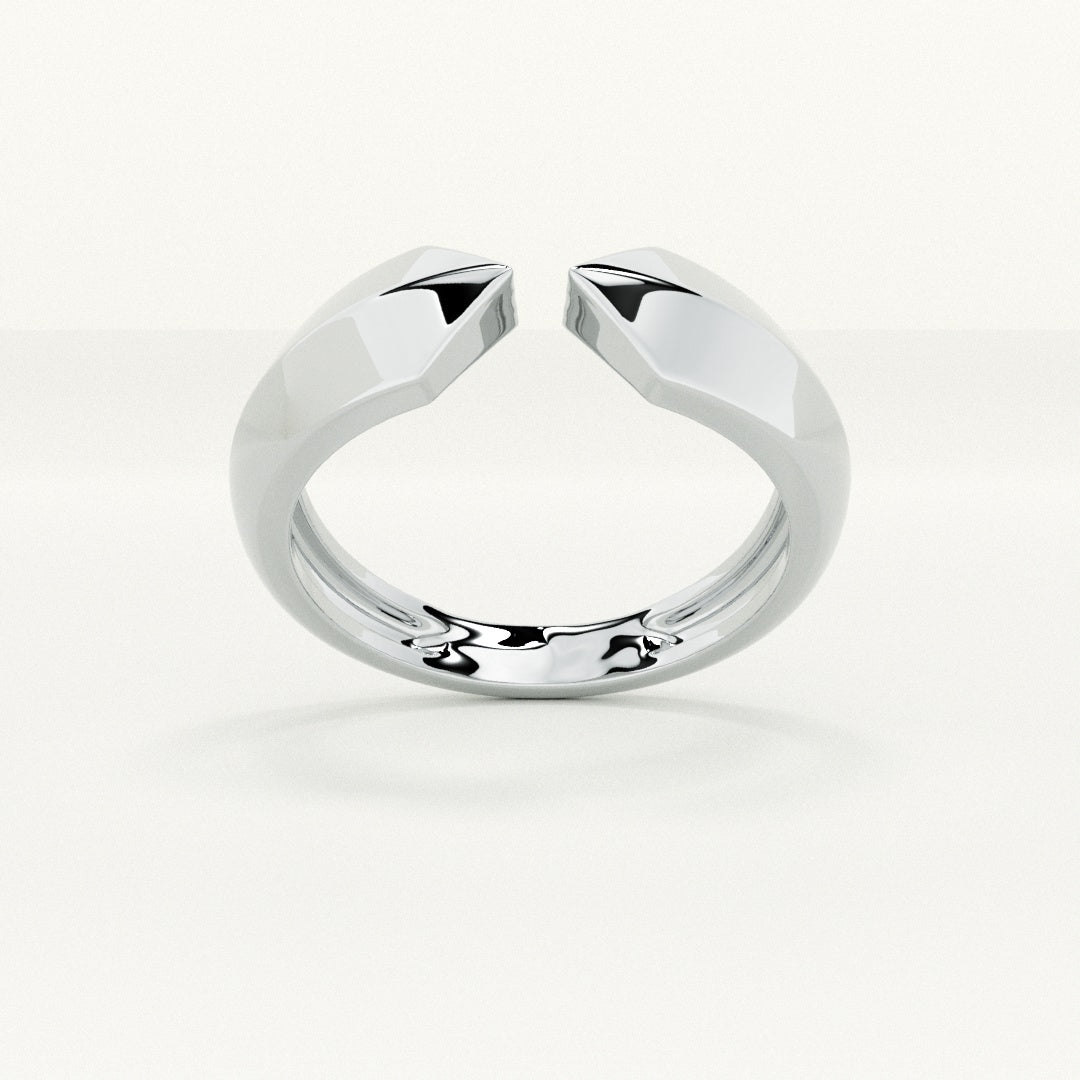 Unity Gap 925 Silver Unisex Ring