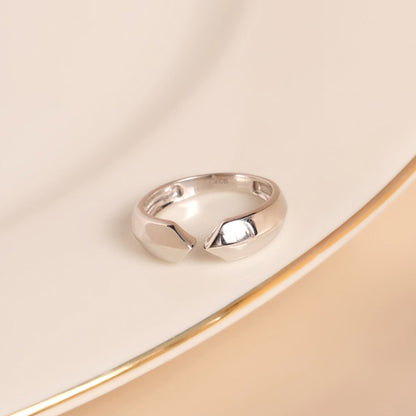 Unity Gap 925 Silver Unisex Ring