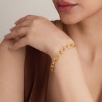 Buckle Link 925 Sterling Silver Signature Bracelet