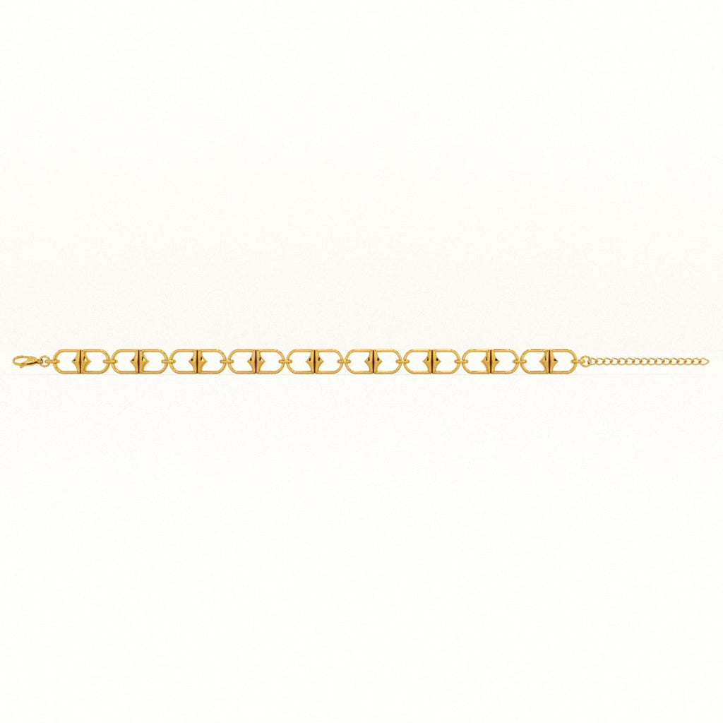 Buckle Link 925 Sterling Silver Signature Bracelet