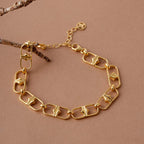 Buckle Link 925 Sterling Silver Signature Bracelet