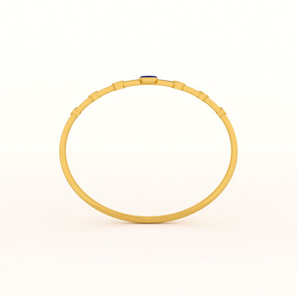 Evil Eye 925 Stone Band Ovel Bracelet