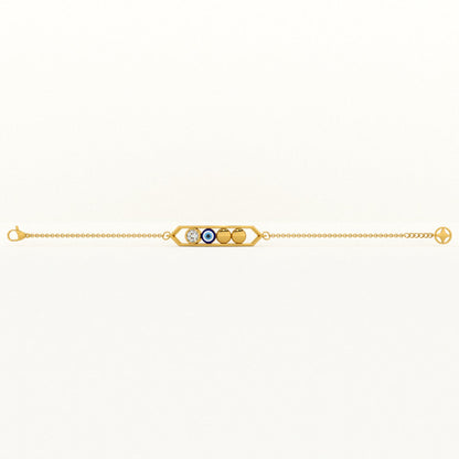 Evil Eye Harmony 925 Silver Bracelet