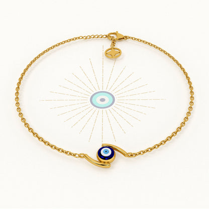 Evil Eye Mirage 925 Sterling Silver Bracelet
