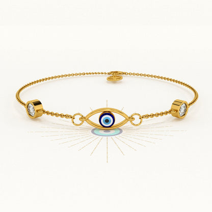 Evil Eye Zenith 925 Silver Bracelet