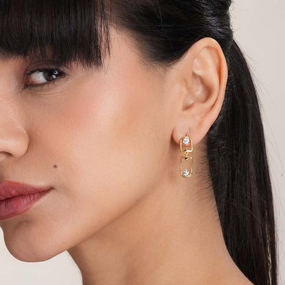 Haloed Signature Earrings