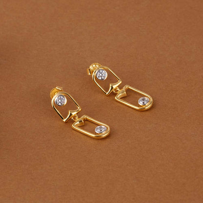 Haloed Signature Earrings