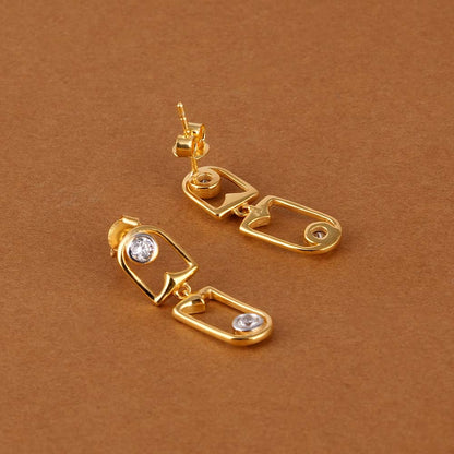 Haloed Signature Earrings