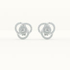 Crystal Bloom 925 Studs