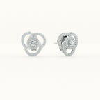 Crystal Bloom 925 Studs