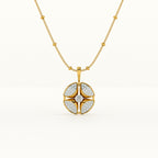 Beaded Venetian Box 925 Silver Signature Necklace