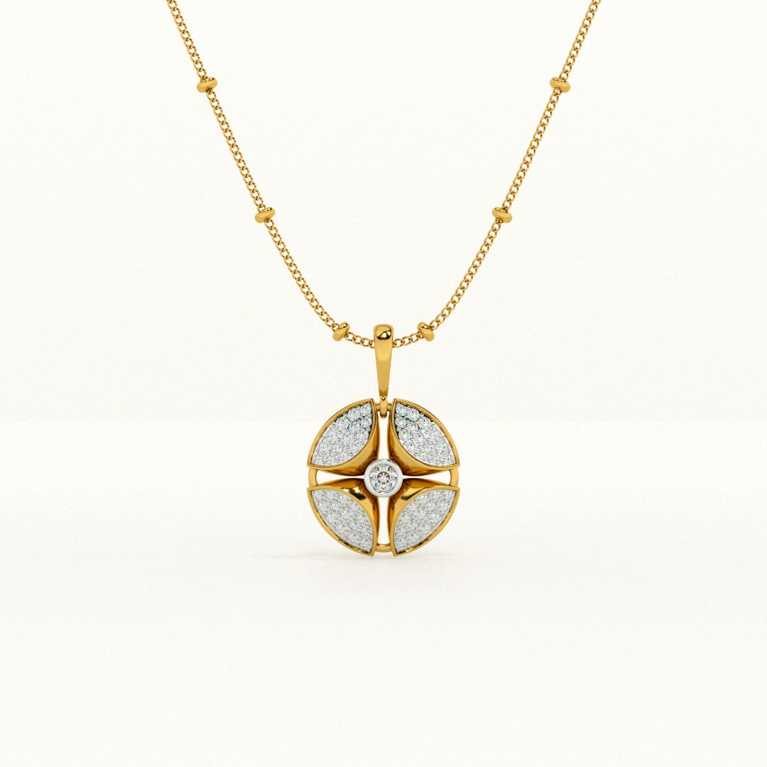 Beaded Venetian Box 925 Silver Signature Necklace