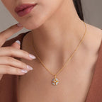 Beaded Venetian Box 925 Silver Signature Necklace