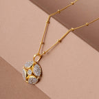 Beaded Venetian Box 925 Silver Signature Necklace