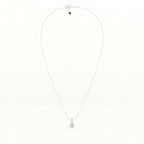 Classic Solitaire 925 Sterling Silver Necklace