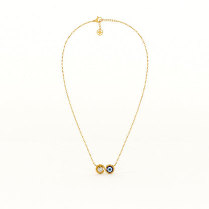 Evil Eye Journey 925 Silver Necklace