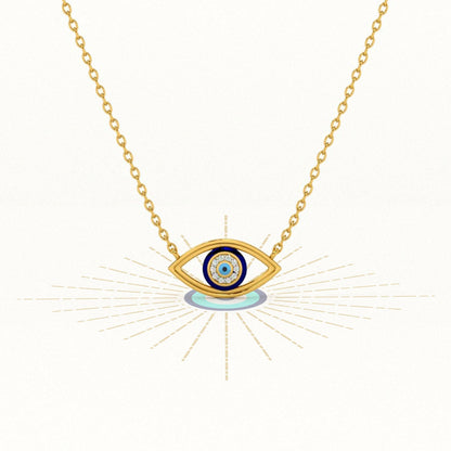 Evil Eye Zenith 925 Silver Necklace