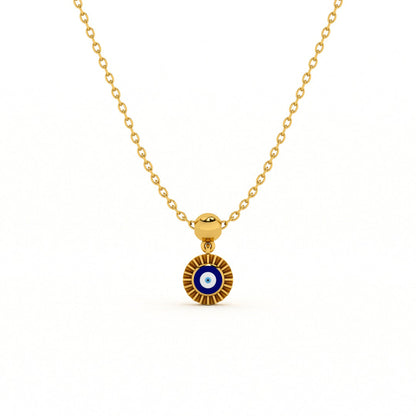 Evil Eye Enigma 925 Sterling Silver Necklace