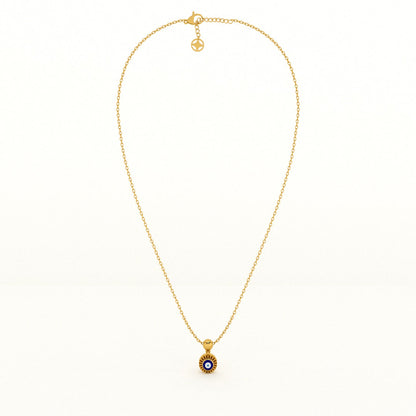 Evil Eye Enigma 925 Sterling Silver Necklace