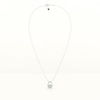 Diamond Dewdrop 925 Pendant Necklace