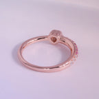 Blush Bloom Rose Gold 925 Silver Ring