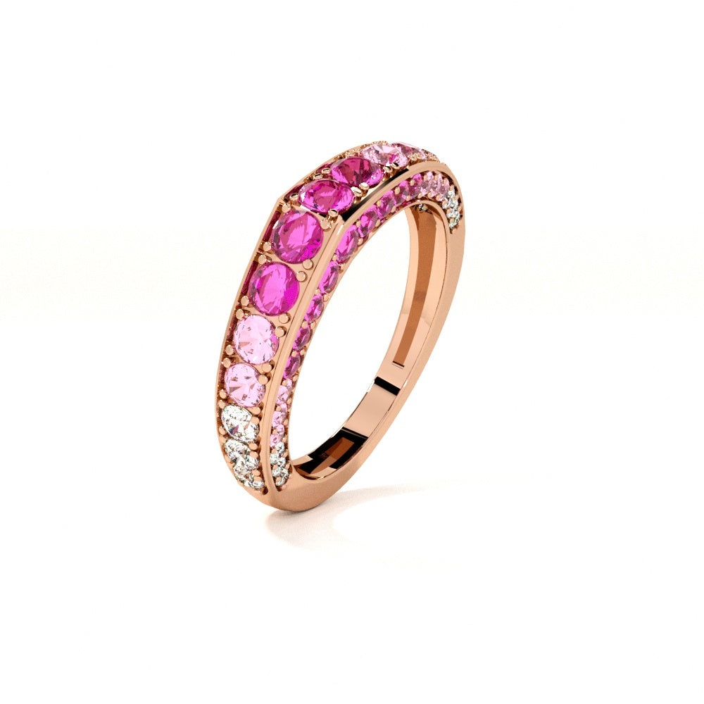 Bloomline Rose Gold 925 Silver Ring