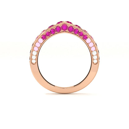 Bloomline Rose Gold 925 Silver Ring