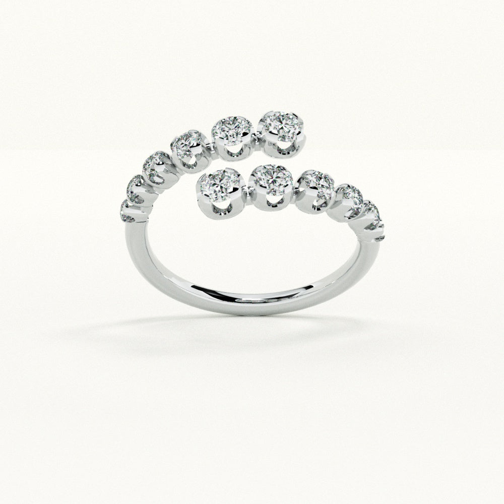 Twisted Band 925 Sterling Silver Ring