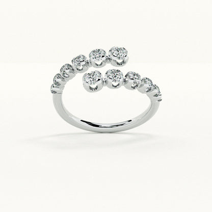 Twisted Band 925 Sterling Silver Ring