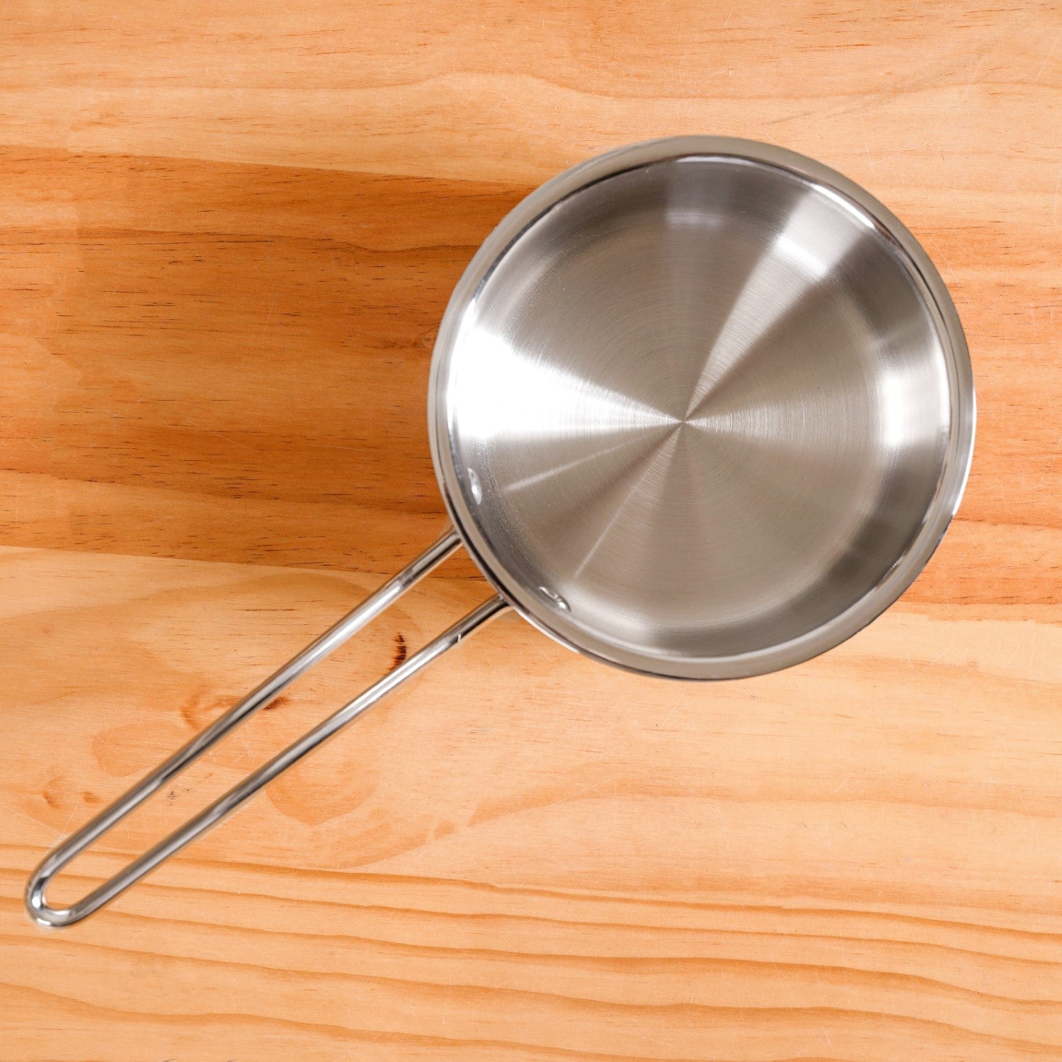 Saucepan Tri Ply Stainless Steel Heavy Bottom 1500ml