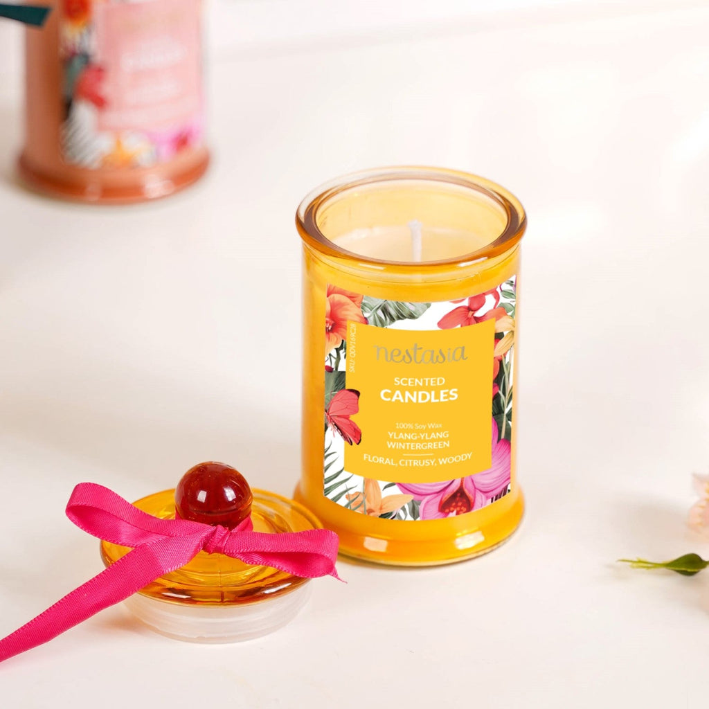 Serene Scents Fragrant Candle Gift Set Of 4