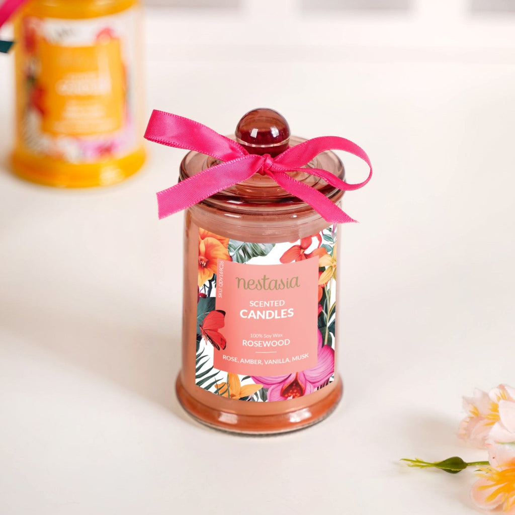 Serene Scents Fragrant Candle Gift Set Of 4