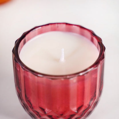 Citrus And Spice Scented Candle Set Of 4