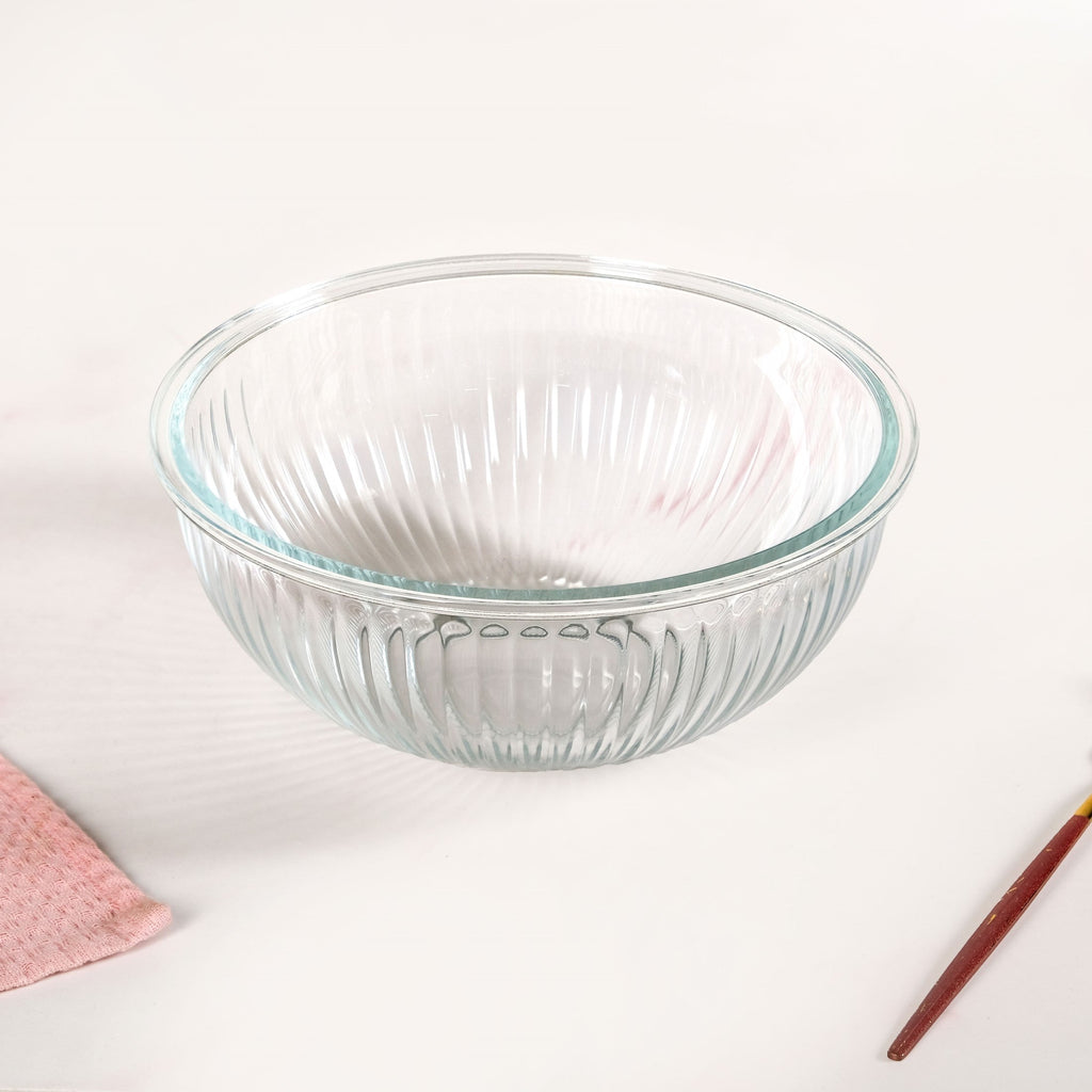 Sealpro Fluted Glass Container Set Of 4