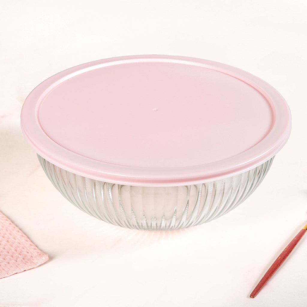 Sealpro Fluted Glass Container Set Of 4