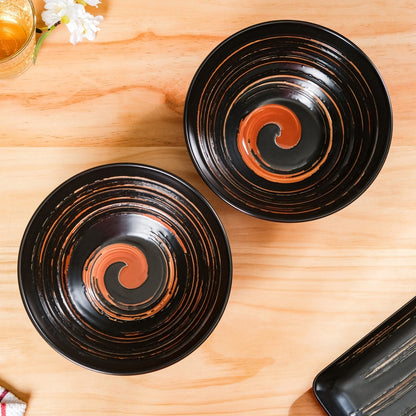 Exotic Serving Bowl Set Of 2 1200ml