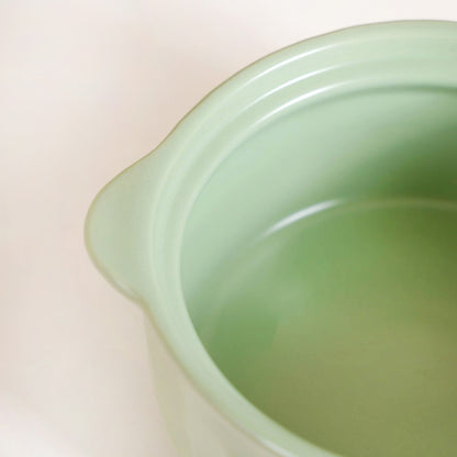 Pebble Textured Serving Bowl With Glass Lid 950ml
