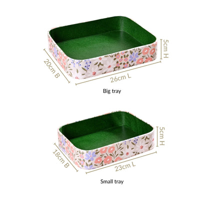 Set Of 2 Florina Desk Organiser Tray