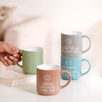 Inspiring Stackable Mug Set Of 4 280ml