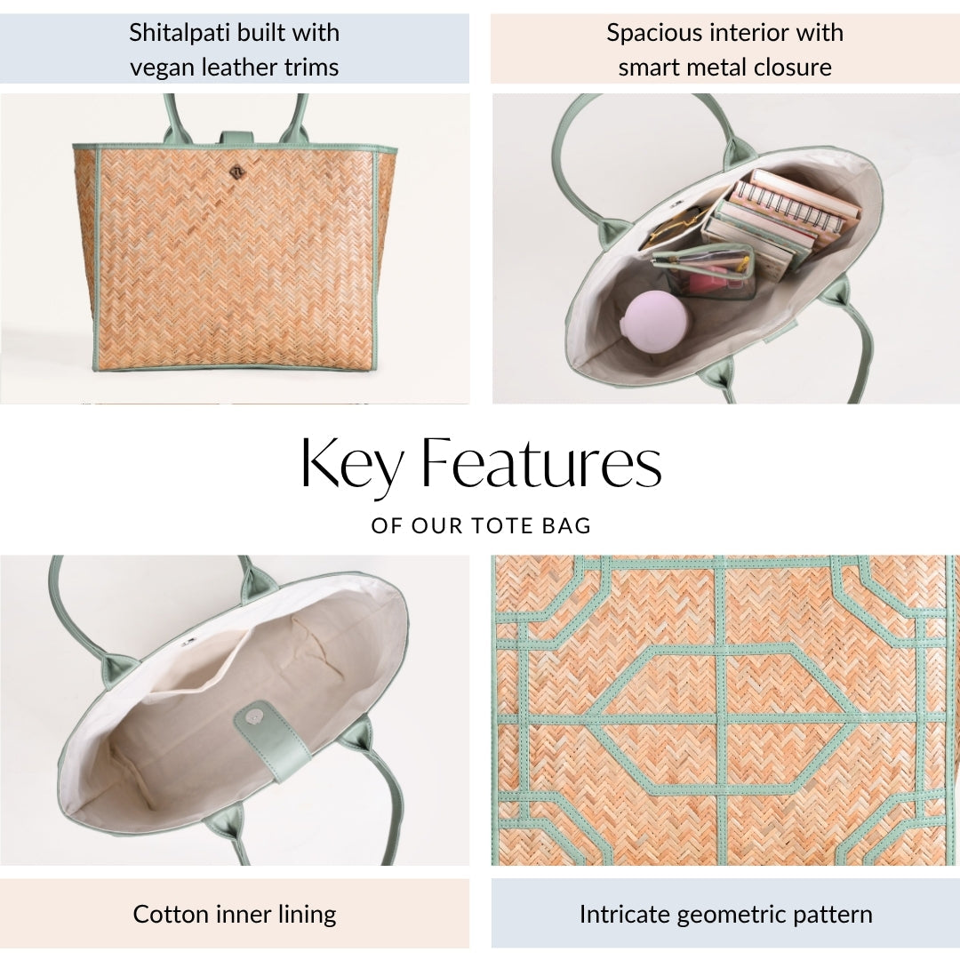 Modern Mint BreezeBag Eco Conscious Tote