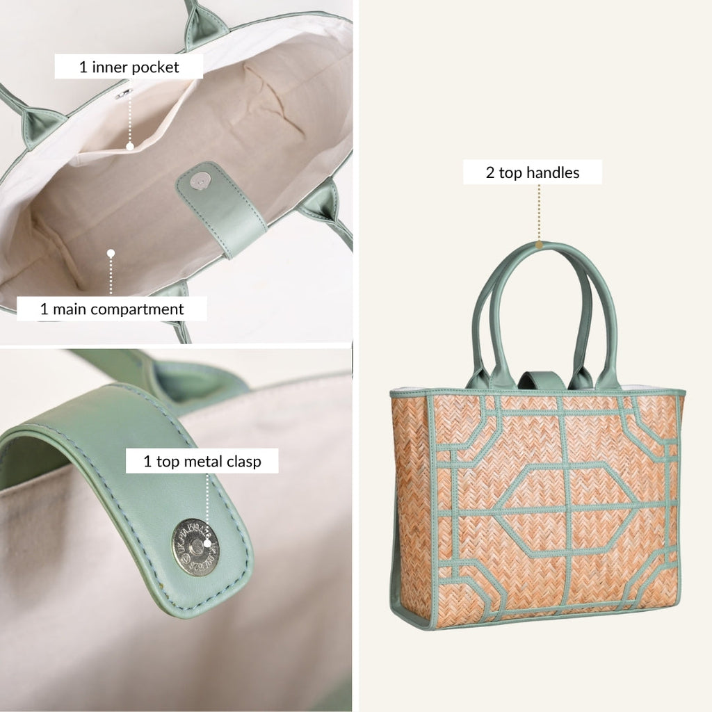 Modern Mint BreezeBag Eco Conscious Tote